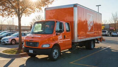 home depot truck rental