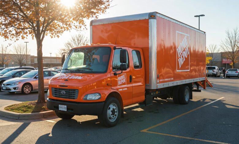 home depot truck rental