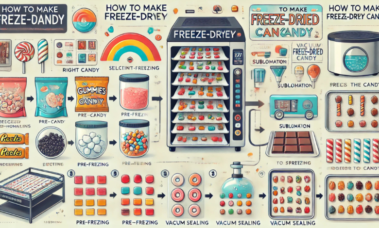 how to make freeze dried candy